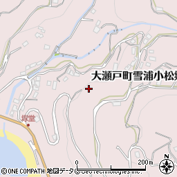 長崎県西海市大瀬戸町雪浦小松郷401周辺の地図