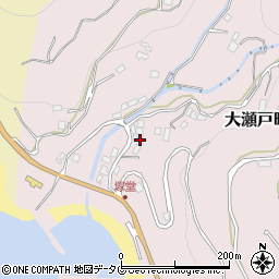長崎県西海市大瀬戸町雪浦小松郷448周辺の地図
