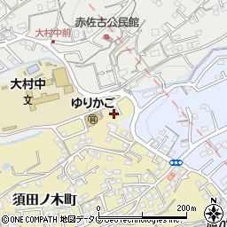 長崎県大村市須田ノ木町32周辺の地図