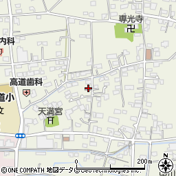 山川美容室周辺の地図