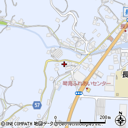 長崎県長崎市長浦町2839周辺の地図