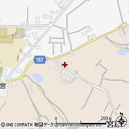 熊本県玉名市宮原127周辺の地図