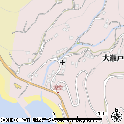 長崎県西海市大瀬戸町雪浦小松郷446周辺の地図