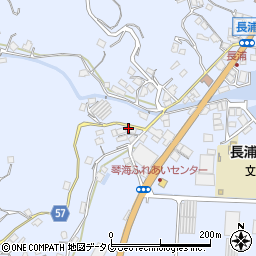 長崎県長崎市長浦町2842周辺の地図