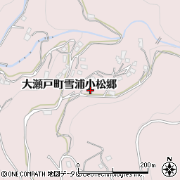 長崎県西海市大瀬戸町雪浦小松郷565周辺の地図