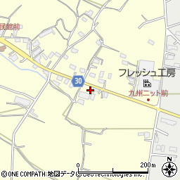 熊本県合志市御代志468-1周辺の地図