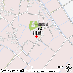熊本県玉名市川島849周辺の地図