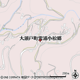 長崎県西海市大瀬戸町雪浦小松郷562周辺の地図