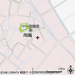 熊本県玉名市川島276周辺の地図