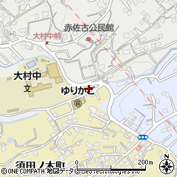 長崎県大村市須田ノ木町40周辺の地図