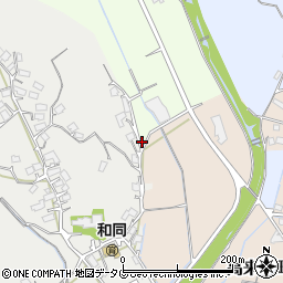 長崎県諫早市高来町善住寺1周辺の地図