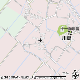 熊本県玉名市川島791周辺の地図
