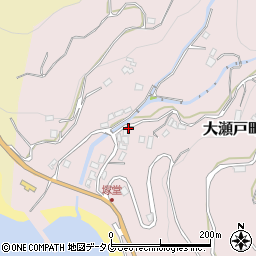 長崎県西海市大瀬戸町雪浦小松郷450周辺の地図