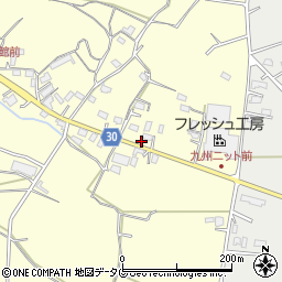 熊本県合志市御代志462-5周辺の地図