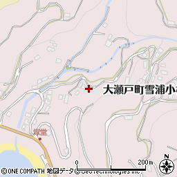 長崎県西海市大瀬戸町雪浦小松郷528周辺の地図