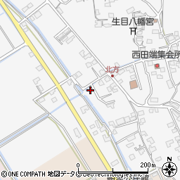 熊本県玉名市伊倉北方24周辺の地図