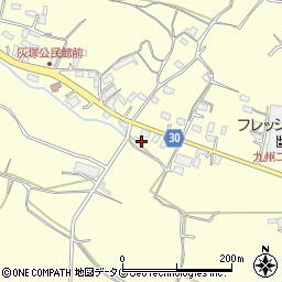 熊本県合志市御代志258周辺の地図