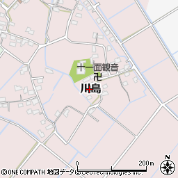 熊本県玉名市川島847周辺の地図