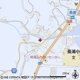 長崎県長崎市長浦町2845周辺の地図