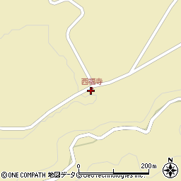 大分県竹田市荻町西福寺6064周辺の地図