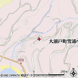 長崎県西海市大瀬戸町雪浦小松郷518周辺の地図