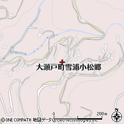 長崎県西海市大瀬戸町雪浦小松郷548周辺の地図