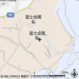 富士金属周辺の地図