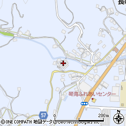 長崎県長崎市長浦町2851周辺の地図