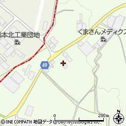 熊本県菊池郡大津町杉水1101周辺の地図