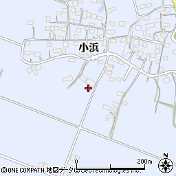 熊本県玉名市小浜938-2周辺の地図