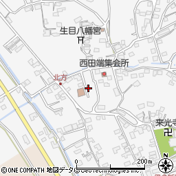 伊倉児童公園周辺の地図