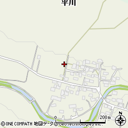 熊本県菊池郡大津町平川512周辺の地図