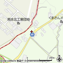 熊本県菊池郡大津町杉水703周辺の地図