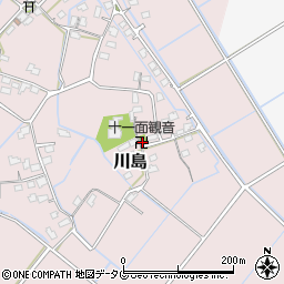 熊本県玉名市川島854周辺の地図