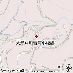 長崎県西海市大瀬戸町雪浦小松郷546周辺の地図