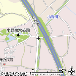 小野泉水公園周辺の地図