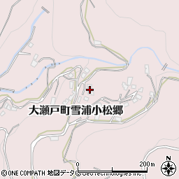 長崎県西海市大瀬戸町雪浦小松郷574周辺の地図