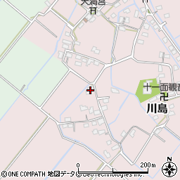 熊本県玉名市川島770周辺の地図