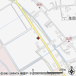 熊本県玉名市伊倉北方192周辺の地図