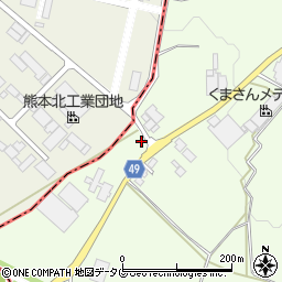 熊本県菊池郡大津町杉水699-5周辺の地図