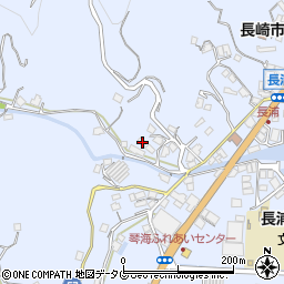 長崎県長崎市長浦町2360周辺の地図