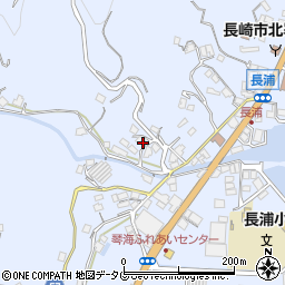 長崎県長崎市長浦町2375周辺の地図