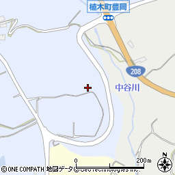 熊本県熊本市北区植木町豊岡2553周辺の地図
