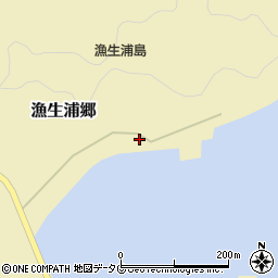 長崎県南松浦郡新上五島町漁生浦郷167周辺の地図