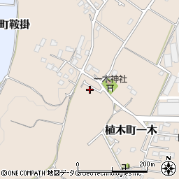 熊本県熊本市北区植木町一木248-19周辺の地図