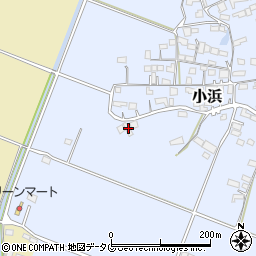 熊本県玉名市小浜1013周辺の地図