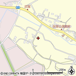 熊本県合志市御代志417-2周辺の地図