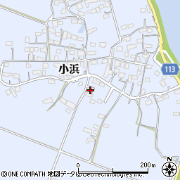 熊本県玉名市小浜953周辺の地図