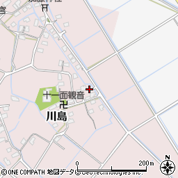 熊本県玉名市川島859周辺の地図