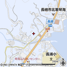 長崎県長崎市長浦町2716周辺の地図